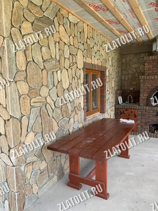 галтованный плитняк Кора дерева для мощения и облицовки в наличии от производителя